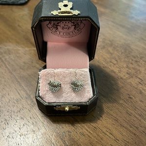 Juicy Couture Heart Earrings